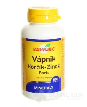 WALMARK VÁPNIK-HORČÍK-ZINOK FORTE