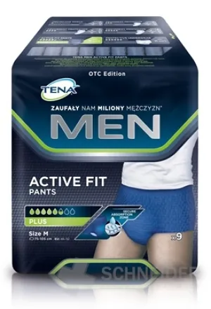 TENA Men Pants Blue M