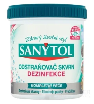 SANYTOL DEZINFEKCIA ODSTRAŇOVAČ ŠKVŔN