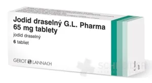Jodid draselný G.L. Pharma 65 mg tablety