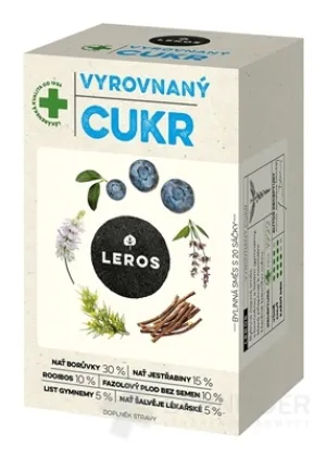 LEROS VYROVNANÝ CUKOR 20x1g