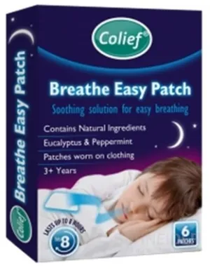 Colief Breathe Easy Patch Eucalyptus & Peppermint