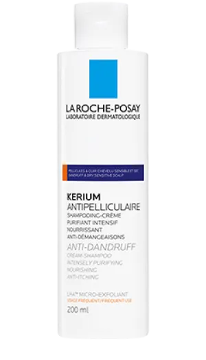La Roche-Posay Kerium šampón na suché lupiny 200ml