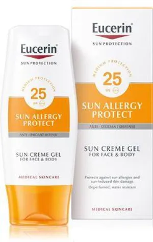 Eucerin Ochranný krémový gél proti slnečnej alergii SPF 25 150ml