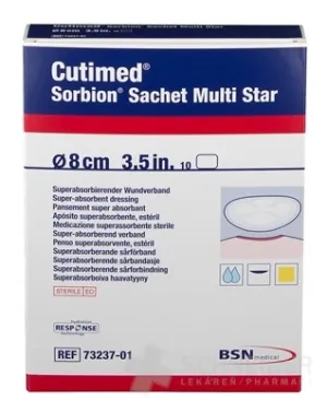 Cutimed Sorbion Sachet Multi Star
