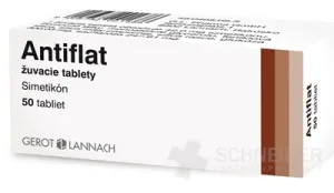 Antiflat žuvacie tablety