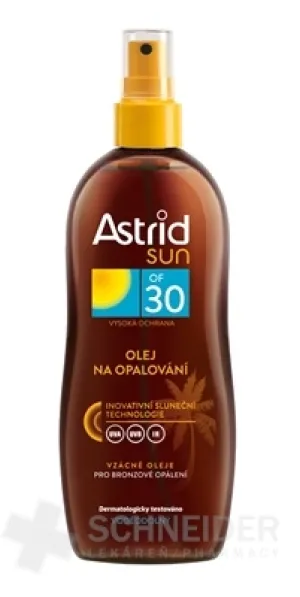 ASTRID SUN Olej na opaľovanie OF 30