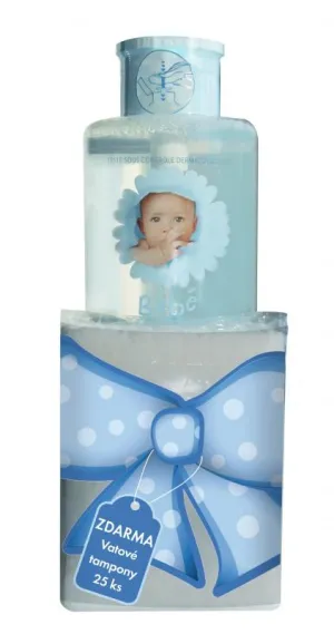 Klorane BeBe Micelárna voda 500ml + vatové tampóny 25ks