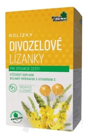 NaturProdukt ROLÍZKY Divozelové Lízanky