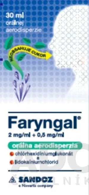 Faryngal menthol 2+ 0,5 mg / ml 30 ml