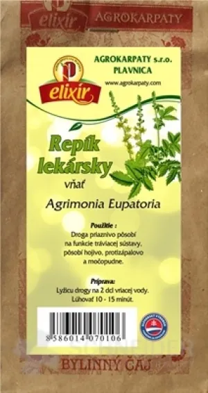 AGROKARPATY REPÍK LEKÁRSKY vňať