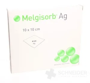 Melgisorb Ag 10x10 cm