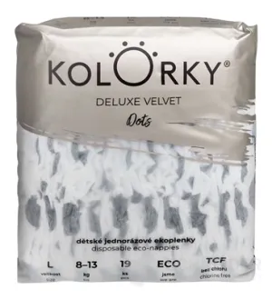 KOLORKY DELUXE VELVET - Bodky - L