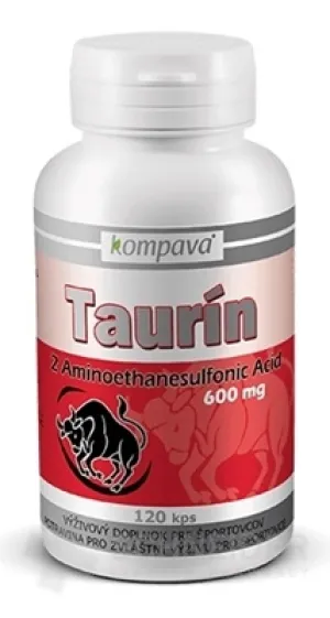 kompava Taurín 600 mg