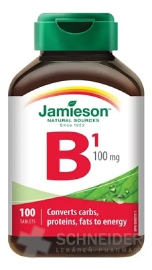 JAMIESON VITAMÍN B1 100 mg