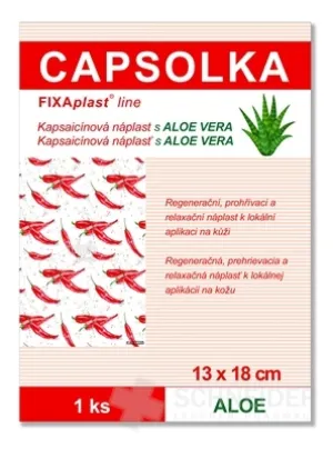 CAPSOLKA Kapsaicínová náplasť s ALOE VERA