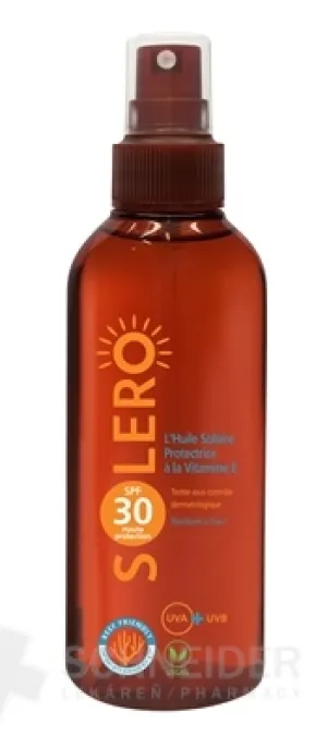 SOLERO SPF30 Ochranný opaľovací olej v spreji