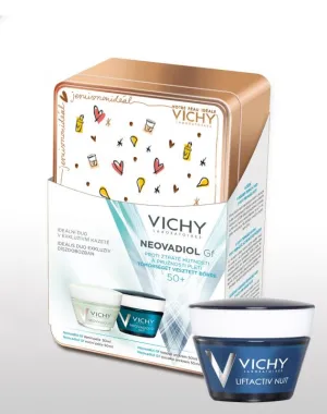 Vichy Neovadiol Gf obnova hustoty pleti, vianočný balíček + darček Vichy Liftactiv nočný krém
