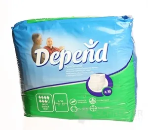 DEPEND PANTS SUPER L/XL