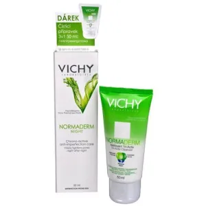 Vichy Normaderm zmatňujúci hydratačný gél + čistiaci prípravok 3v1 zdarma