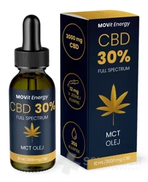 MOVit CBD 30% Full Spectrum MCT OLEJ