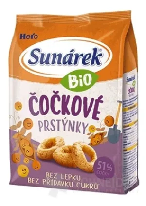 Sunárek BIO Šošovicové prstienky