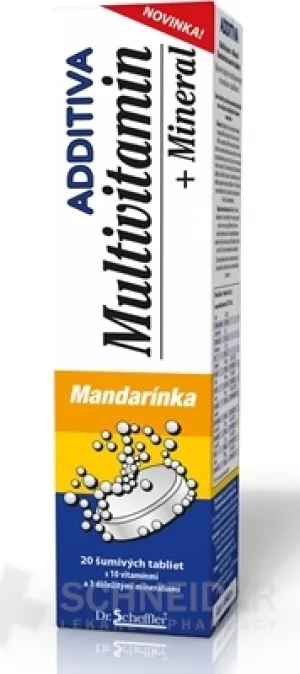 ADDITIVA MULTIVITAMÍN + Minerál, Mandarínka
