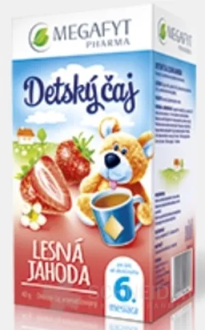 MEGAFYT Detský čaj LESNÁ JAHODA