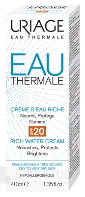 URIAGE EAU THERMAL RICH CREAM SPF20