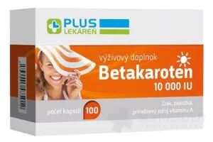 PLUS LEKÁREŇ Betakarotén 10 000 IU
