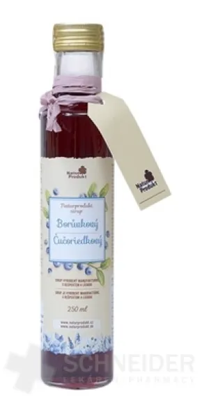 NaturProdukt Sirup Čučoriedkový