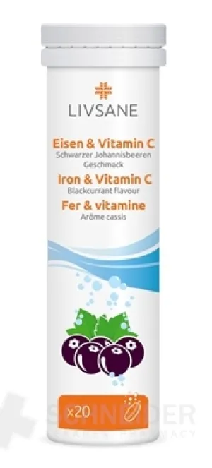 LIVSANE Železo + Vitamín C
