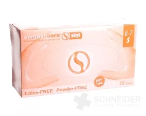 SEMPERCARE Vyšetrovacie rukavice vinyl