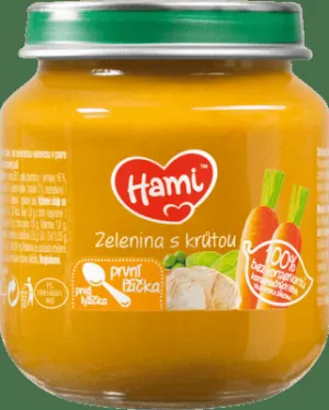 Hami príkrm Zelenina s morkou