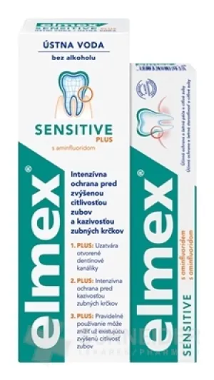 ELMEX SENSITIVE SADA ÚSTNEJ HYGIENY (1+1)