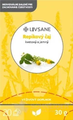 LIVSANE Repíkový čaj