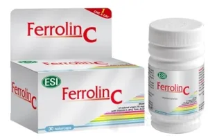 ESI FERROLIN C Kapsuly (železo + vitamín C)