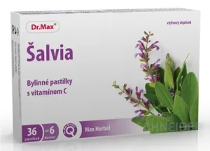 Dr.Max Šalvia Bylinné pastilky