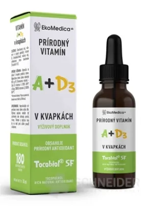 EkoMedica SK Prírodný Vitamín A+D3
