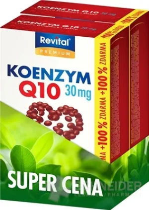 Revital KOENZÝM Q10 30 mg+VITAMÍN E+SELÉN