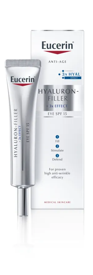Eucerin Hyaluron-Filler očný krém proti vráskam 15ml
