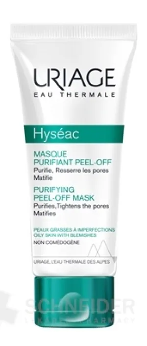 URIAGE HYSEAC SOFT PEEL-OFF MASK
