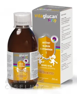 Vitaglucan sirup pre deti sirup 250 ml
