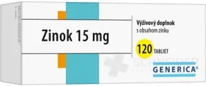 GENERICA Zinok 15 mg