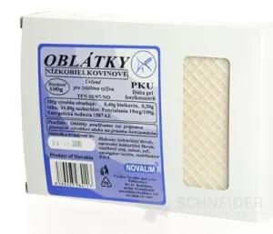 NÍZKOBIELKOVINOVÉ OBLÁTKY