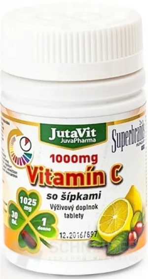 JutaVit Vitamín C 1000 mg so šípkami