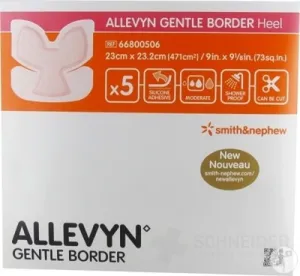 ALLEVYN Gentle Border Heel Krytie na rany