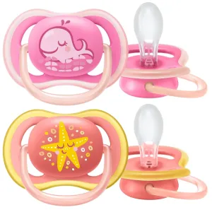 AVENT CUMLÍK 6-18M Ultra air pastel, dievča
