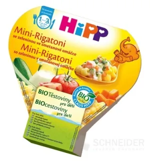 HiPP Príkrm BIO Mini-Rigatoni
