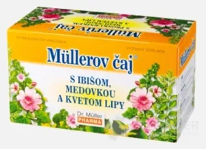 Müllerov čaj S IBIŠOM, MEDOVKOU A KVETOM LIPY